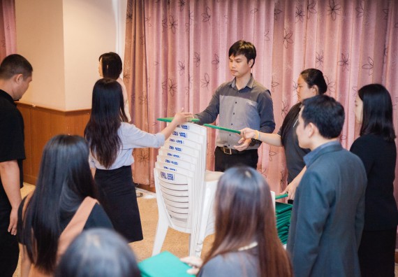 ภาพกิจกรรม พิธีฝึกซ้อมรับพระราชทานปริญญาบัตร  คณะวิทยาศาสตร์และเทคโนโลยี | วันที่ 6  พฤศจิกายน 2560