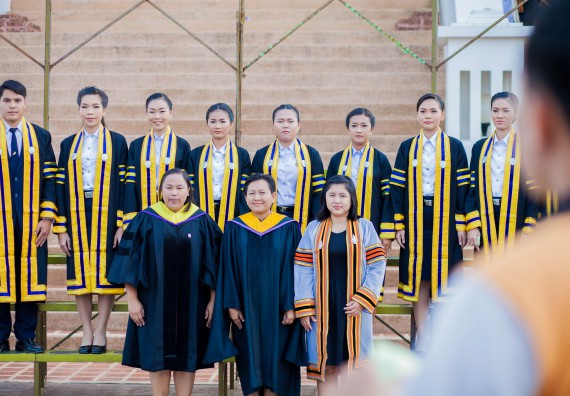 ภาพกิจกรรม พิธีฝึกซ้อมรับพระราชทานปริญญาบัตร คณะวิทยาศาสตร์และเทคโนโลยี | วันที่ 7 พฤศจิกายน 2560