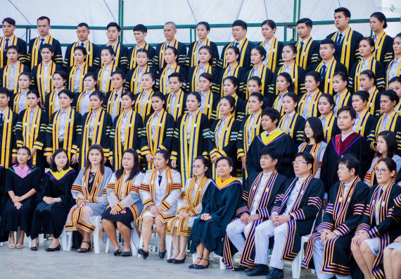 ภาพกิจกรรม พิธีฝึกซ้อมรับพระราชทานปริญญาบัตร คณะวิทยาศาสตร์และเทคโนโลยี | วันที่ 7 พฤศจิกายน 2560