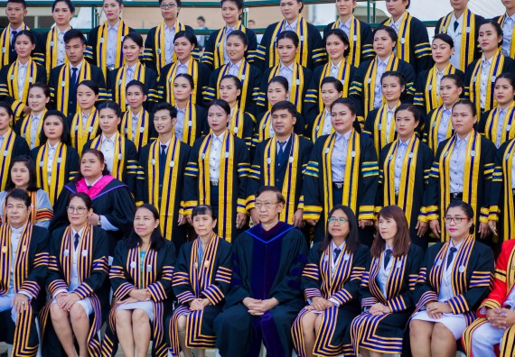 ภาพกิจกรรม พิธีฝึกซ้อมรับพระราชทานปริญญาบัตร คณะวิทยาศาสตร์และเทคโนโลยี | วันที่ 7 พฤศจิกายน 2560