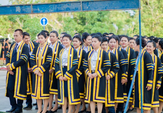 ภาพกิจกรรม พิธีฝึกซ้อมรับพระราชทานปริญญาบัตร คณะวิทยาศาสตร์และเทคโนโลยี | วันที่ 7 พฤศจิกายน 2560