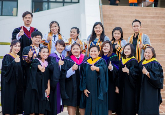 ภาพกิจกรรม พิธีฝึกซ้อมรับพระราชทานปริญญาบัตร คณะวิทยาศาสตร์และเทคโนโลยี | วันที่ 7 พฤศจิกายน 2560