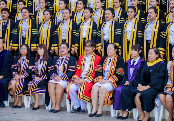 ภาพกิจกรรม พิธีฝึกซ้อมรับพระราชทานปริญญาบัตร คณะวิทยาศาสตร์และเทคโนโลยี | วันที่ 7 พฤศจิกายน 2560