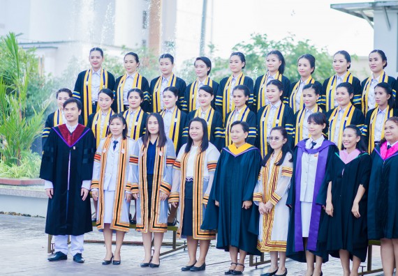 ภาพกิจกรรม พิธีฝึกซ้อมรับพระราชทานปริญญาบัตร คณะวิทยาศาสตร์และเทคโนโลยี | วันที่ 7 พฤศจิกายน 2560