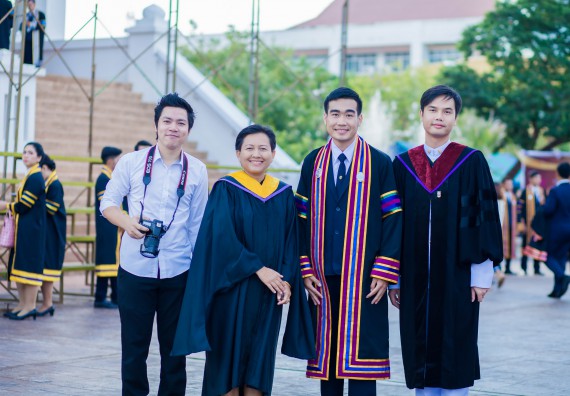 ภาพกิจกรรม พิธีฝึกซ้อมรับพระราชทานปริญญาบัตร คณะวิทยาศาสตร์และเทคโนโลยี | วันที่ 7 พฤศจิกายน 2560