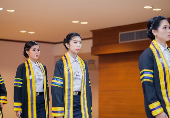 ภาพกิจกรรม พิธีฝึกซ้อมรับพระราชทานปริญญาบัตร คณะวิทยาศาสตร์และเทคโนโลยี | วันที่ 7 พฤศจิกายน 2560