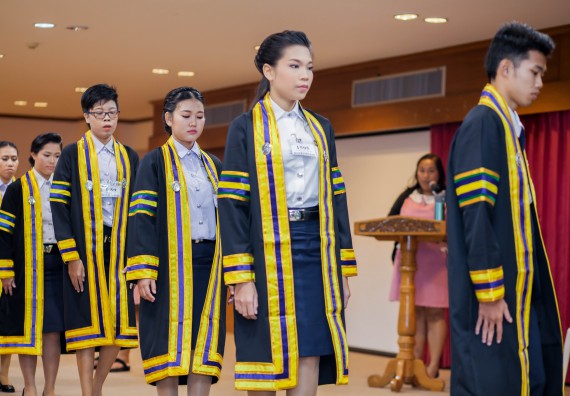 ภาพกิจกรรม พิธีฝึกซ้อมรับพระราชทานปริญญาบัตร คณะวิทยาศาสตร์และเทคโนโลยี | วันที่ 7 พฤศจิกายน 2560