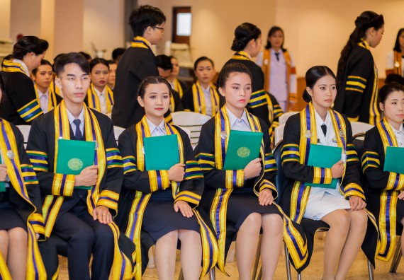 ภาพกิจกรรม พิธีฝึกซ้อมรับพระราชทานปริญญาบัตร คณะวิทยาศาสตร์และเทคโนโลยี | วันที่ 7 พฤศจิกายน 2560