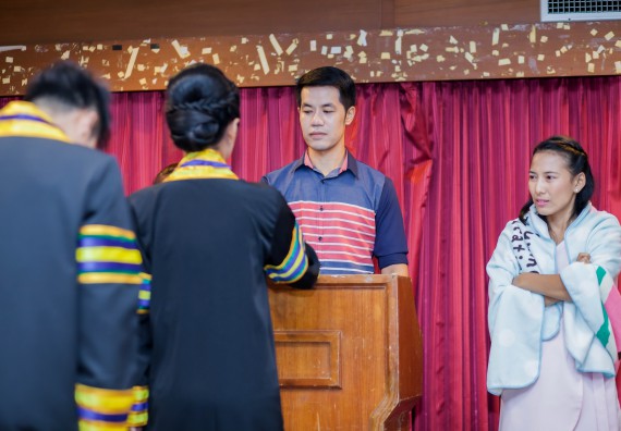 ภาพกิจกรรม พิธีฝึกซ้อมรับพระราชทานปริญญาบัตร คณะวิทยาศาสตร์และเทคโนโลยี | วันที่ 7 พฤศจิกายน 2560