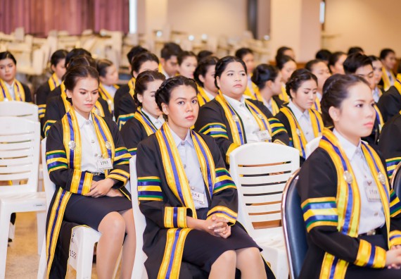 ภาพกิจกรรม พิธีฝึกซ้อมรับพระราชทานปริญญาบัตร คณะวิทยาศาสตร์และเทคโนโลยี | วันที่ 7 พฤศจิกายน 2560