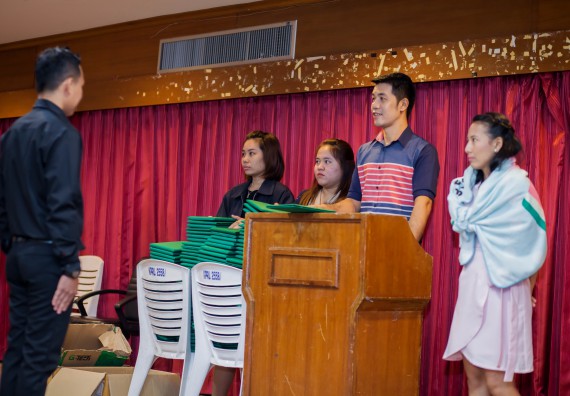 ภาพกิจกรรม พิธีฝึกซ้อมรับพระราชทานปริญญาบัตร คณะวิทยาศาสตร์และเทคโนโลยี | วันที่ 7 พฤศจิกายน 2560