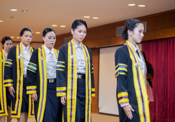 ภาพกิจกรรม พิธีฝึกซ้อมรับพระราชทานปริญญาบัตร คณะวิทยาศาสตร์และเทคโนโลยี | วันที่ 7 พฤศจิกายน 2560