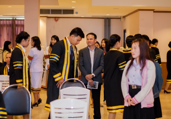 ภาพกิจกรรม พิธีฝึกซ้อมรับพระราชทานปริญญาบัตร คณะวิทยาศาสตร์และเทคโนโลยี | วันที่ 7 พฤศจิกายน 2560