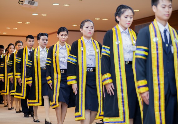 ภาพกิจกรรม พิธีฝึกซ้อมรับพระราชทานปริญญาบัตร คณะวิทยาศาสตร์และเทคโนโลยี | วันที่ 7 พฤศจิกายน 2560