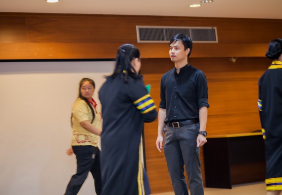 ภาพกิจกรรม พิธีฝึกซ้อมรับพระราชทานปริญญาบัตร คณะวิทยาศาสตร์และเทคโนโลยี | วันที่ 7 พฤศจิกายน 2560