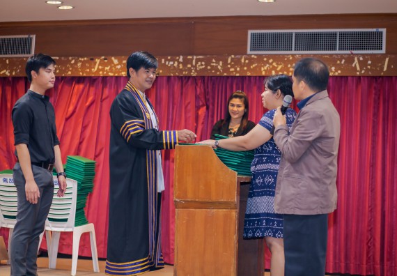 ภาพกิจกรรม พิธีฝึกซ้อมรับพระราชทานปริญญาบัตร คณะวิทยาศาสตร์และเทคโนโลยี | วันที่ 7 พฤศจิกายน 2560