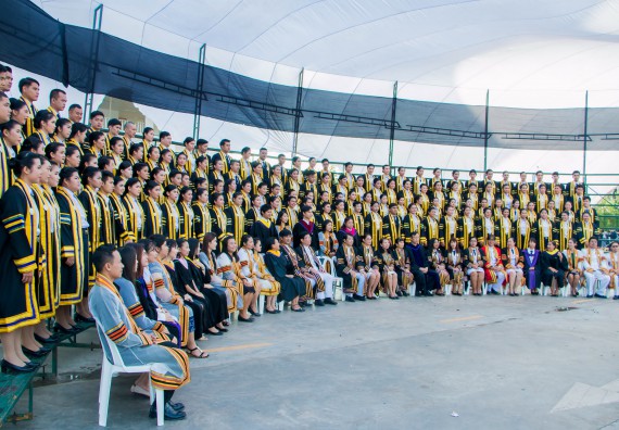 ภาพกิจกรรม พิธีฝึกซ้อมรับพระราชทานปริญญาบัตร คณะวิทยาศาสตร์และเทคโนโลยี | วันที่ 7 พฤศจิกายน 2560