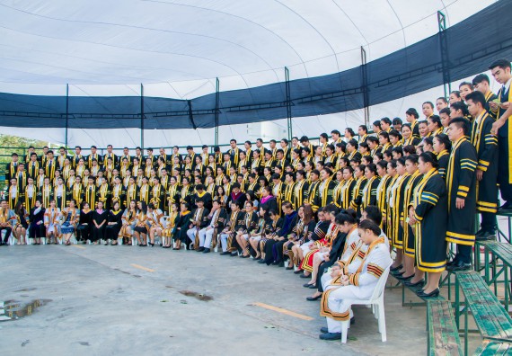 ภาพกิจกรรม พิธีฝึกซ้อมรับพระราชทานปริญญาบัตร คณะวิทยาศาสตร์และเทคโนโลยี | วันที่ 7 พฤศจิกายน 2560