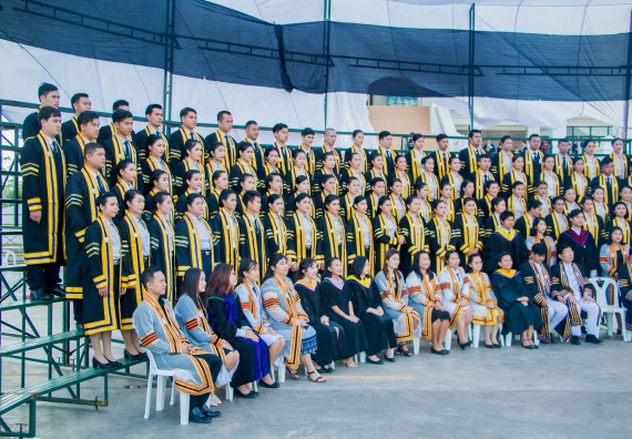 ภาพกิจกรรม พิธีฝึกซ้อมรับพระราชทานปริญญาบัตร คณะวิทยาศาสตร์และเทคโนโลยี | วันที่ 7 พฤศจิกายน 2560