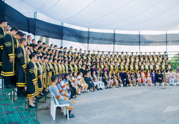 ภาพกิจกรรม พิธีฝึกซ้อมรับพระราชทานปริญญาบัตร คณะวิทยาศาสตร์และเทคโนโลยี | วันที่ 7 พฤศจิกายน 2560