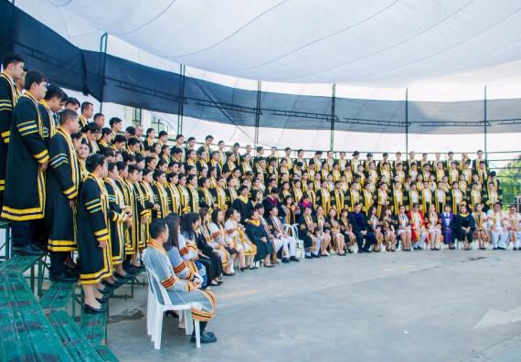 ภาพกิจกรรม พิธีฝึกซ้อมรับพระราชทานปริญญาบัตร คณะวิทยาศาสตร์และเทคโนโลยี | วันที่ 7 พฤศจิกายน 2560