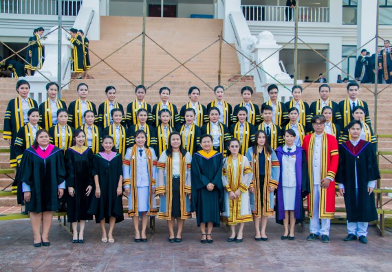 ภาพกิจกรรม พิธีฝึกซ้อมรับพระราชทานปริญญาบัตร คณะวิทยาศาสตร์และเทคโนโลยี | วันที่ 7 พฤศจิกายน 2560
