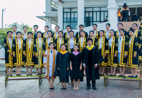 ภาพกิจกรรม พิธีฝึกซ้อมรับพระราชทานปริญญาบัตร คณะวิทยาศาสตร์และเทคโนโลยี | วันที่ 7 พฤศจิกายน 2560