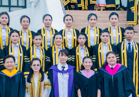 ภาพกิจกรรม พิธีฝึกซ้อมรับพระราชทานปริญญาบัตร คณะวิทยาศาสตร์และเทคโนโลยี | วันที่ 7 พฤศจิกายน 2560