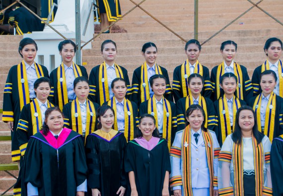 ภาพกิจกรรม พิธีฝึกซ้อมรับพระราชทานปริญญาบัตร คณะวิทยาศาสตร์และเทคโนโลยี | วันที่ 7 พฤศจิกายน 2560