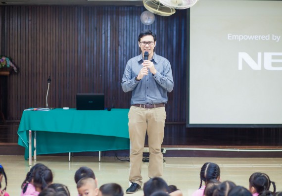 ภาพกิจกรรม คณะวิทยาศาสตร์และเทคโนโลยี จัดกิจกรรมค่ายวิทยาศาสตร์โรงเรียนสาธิตฯ ระดับชั้นอนุบาล