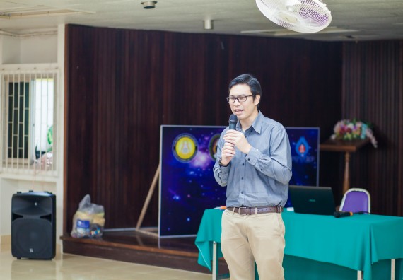 ภาพกิจกรรม คณะวิทยาศาสตร์และเทคโนโลยี จัดกิจกรรมค่ายวิทยาศาสตร์โรงเรียนสาธิตฯ ระดับชั้นอนุบาล