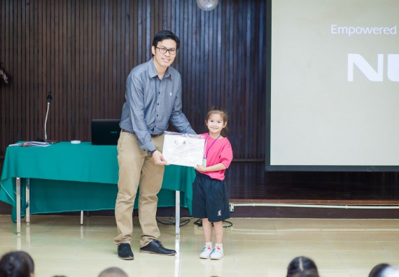 ภาพกิจกรรม คณะวิทยาศาสตร์และเทคโนโลยี จัดกิจกรรมค่ายวิทยาศาสตร์โรงเรียนสาธิตฯ ระดับชั้นอนุบาล