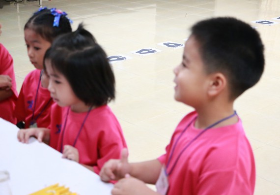 ภาพกิจกรรม คณะวิทยาศาสตร์และเทคโนโลยี จัดกิจกรรมค่ายวิทยาศาสตร์โรงเรียนสาธิตฯ ระดับชั้นอนุบาล