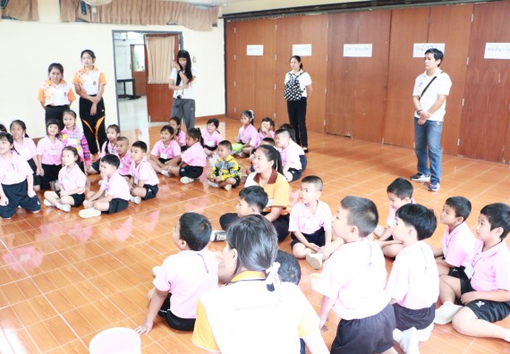 ภาพกิจกรรม คณะวิทยาศาสตร์และเทคโนโลยี จัดกิจกรรมค่ายวิทยาศาสตร์โรงเรียนสาธิตฯ ระดับชั้นอนุบาล