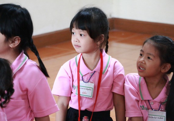 ภาพกิจกรรม คณะวิทยาศาสตร์และเทคโนโลยี จัดกิจกรรมค่ายวิทยาศาสตร์โรงเรียนสาธิตฯ ระดับชั้นอนุบาล