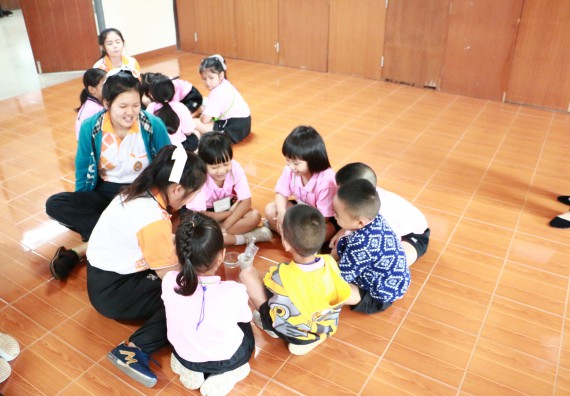 ภาพกิจกรรม คณะวิทยาศาสตร์และเทคโนโลยี จัดกิจกรรมค่ายวิทยาศาสตร์โรงเรียนสาธิตฯ ระดับชั้นอนุบาล