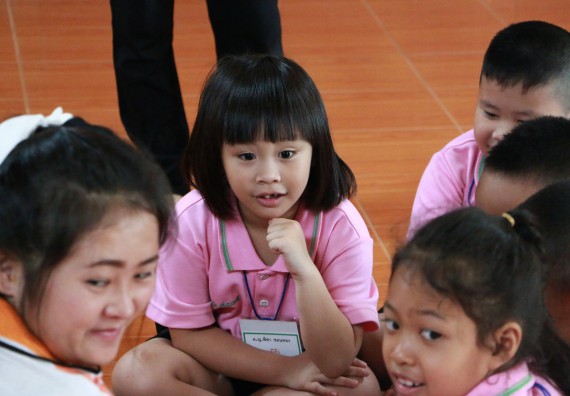 ภาพกิจกรรม คณะวิทยาศาสตร์และเทคโนโลยี จัดกิจกรรมค่ายวิทยาศาสตร์โรงเรียนสาธิตฯ ระดับชั้นอนุบาล