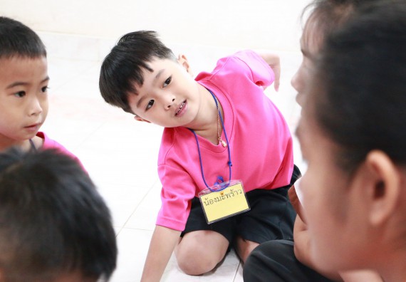 ภาพกิจกรรม คณะวิทยาศาสตร์และเทคโนโลยี จัดกิจกรรมค่ายวิทยาศาสตร์โรงเรียนสาธิตฯ ระดับชั้นอนุบาล