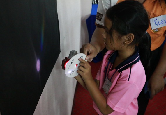 ภาพกิจกรรม คณะวิทยาศาสตร์และเทคโนโลยี จัดกิจกรรมค่ายวิทยาศาสตร์โรงเรียนสาธิตฯ ระดับชั้นอนุบาล