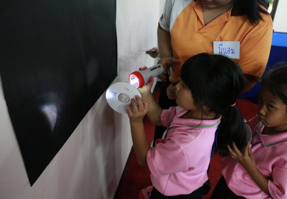 ภาพกิจกรรม คณะวิทยาศาสตร์และเทคโนโลยี จัดกิจกรรมค่ายวิทยาศาสตร์โรงเรียนสาธิตฯ ระดับชั้นอนุบาล