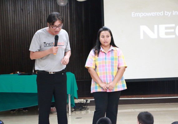 ภาพกิจกรรม คณะวิทยาศาสตร์และเทคโนโลยี จัดกิจกรรมค่ายวิทยาศาสตร์โรงเรียนสาธิตฯ ระดับชั้นอนุบาล