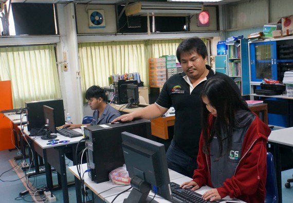 ภาพกิจกรรม โปรแกรมวิชาวิทยาการคอมพิวเตอร์	จัดโครงการเตรียมความพร้อมด้านทักษะทางวิชาชีพสำหรับนักศึกษาหลักสูตรวิทยาการคอมพิวเตอร์