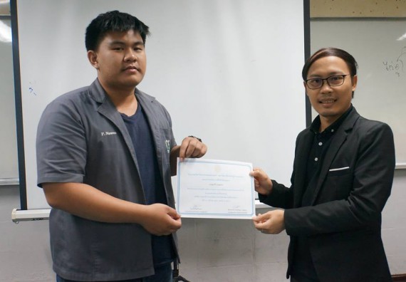 ภาพกิจกรรม โปรแกรมวิชาวิทยาการคอมพิวเตอร์	จัดโครงการเตรียมความพร้อมด้านทักษะทางวิชาชีพสำหรับนักศึกษาหลักสูตรวิทยาการคอมพิวเตอร์