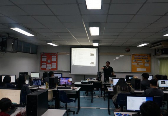 ภาพกิจกรรม โปรแกรมวิชาวิทยาการคอมพิวเตอร์	จัดโครงการเตรียมความพร้อมด้านทักษะทางวิชาชีพสำหรับนักศึกษาหลักสูตรวิทยาการคอมพิวเตอร์