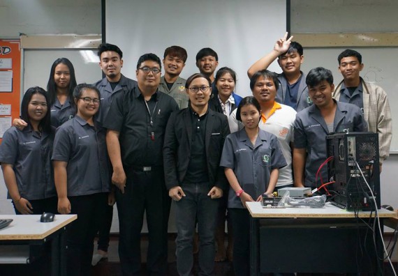 ภาพกิจกรรม โปรแกรมวิชาวิทยาการคอมพิวเตอร์	จัดโครงการเตรียมความพร้อมด้านทักษะทางวิชาชีพสำหรับนักศึกษาหลักสูตรวิทยาการคอมพิวเตอร์