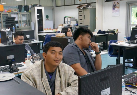ภาพกิจกรรม โปรแกรมวิชาวิทยาการคอมพิวเตอร์	จัดโครงการเตรียมความพร้อมด้านทักษะทางวิชาชีพสำหรับนักศึกษาหลักสูตรวิทยาการคอมพิวเตอร์