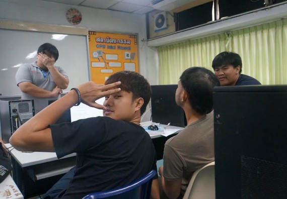 ภาพกิจกรรม โปรแกรมวิชาวิทยาการคอมพิวเตอร์	จัดโครงการเตรียมความพร้อมด้านทักษะทางวิชาชีพสำหรับนักศึกษาหลักสูตรวิทยาการคอมพิวเตอร์