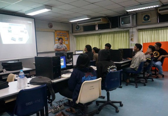 ภาพกิจกรรม โปรแกรมวิชาวิทยาการคอมพิวเตอร์	จัดโครงการเตรียมความพร้อมด้านทักษะทางวิชาชีพสำหรับนักศึกษาหลักสูตรวิทยาการคอมพิวเตอร์