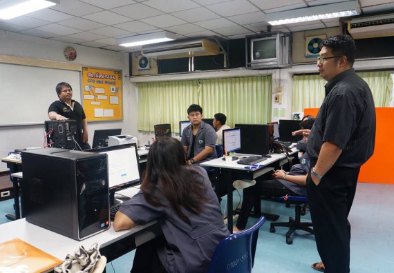 ภาพกิจกรรม โปรแกรมวิชาวิทยาการคอมพิวเตอร์	จัดโครงการเตรียมความพร้อมด้านทักษะทางวิชาชีพสำหรับนักศึกษาหลักสูตรวิทยาการคอมพิวเตอร์