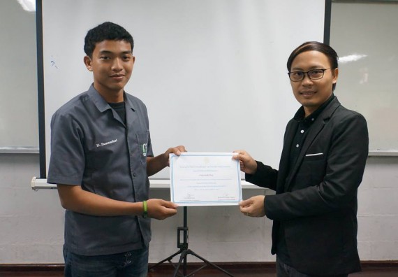 ภาพกิจกรรม โปรแกรมวิชาวิทยาการคอมพิวเตอร์	จัดโครงการเตรียมความพร้อมด้านทักษะทางวิชาชีพสำหรับนักศึกษาหลักสูตรวิทยาการคอมพิวเตอร์